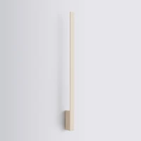 Sieninis šviestuvas 90 cm – linijinis, smėlio, LED 4000K - Nuotrauka 3