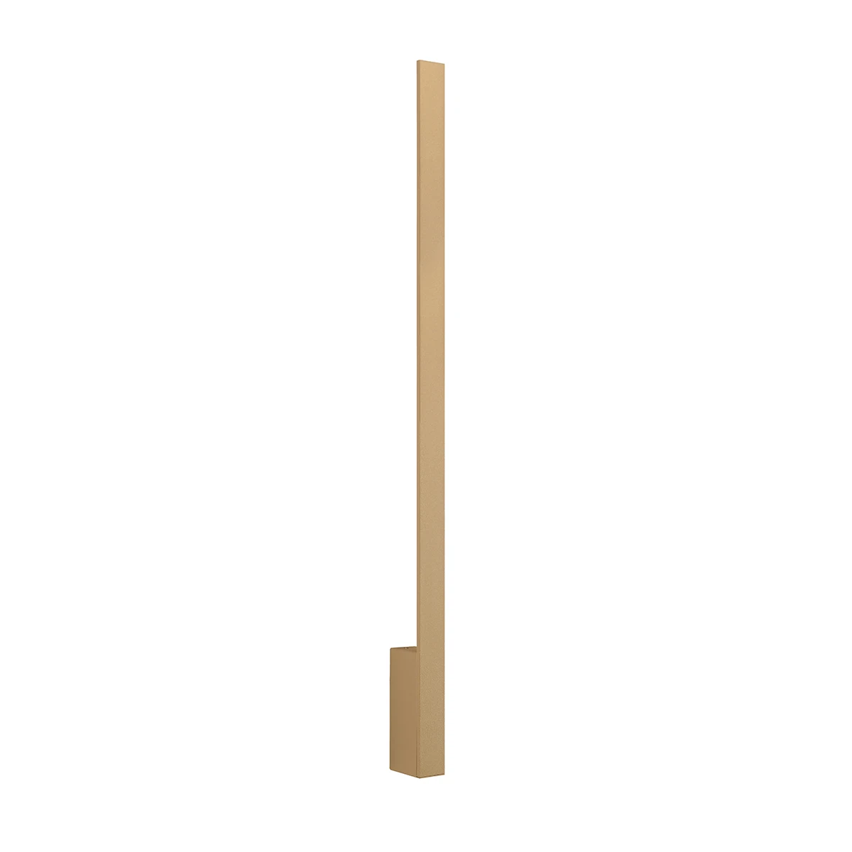 Sieninis šviestuvas 90 cm – linijinis, auksinis, šilta LED šviesa