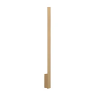 Sieninis šviestuvas 90 cm – linijinis, auksinis, šilta LED šviesa - Nuotrauka 2