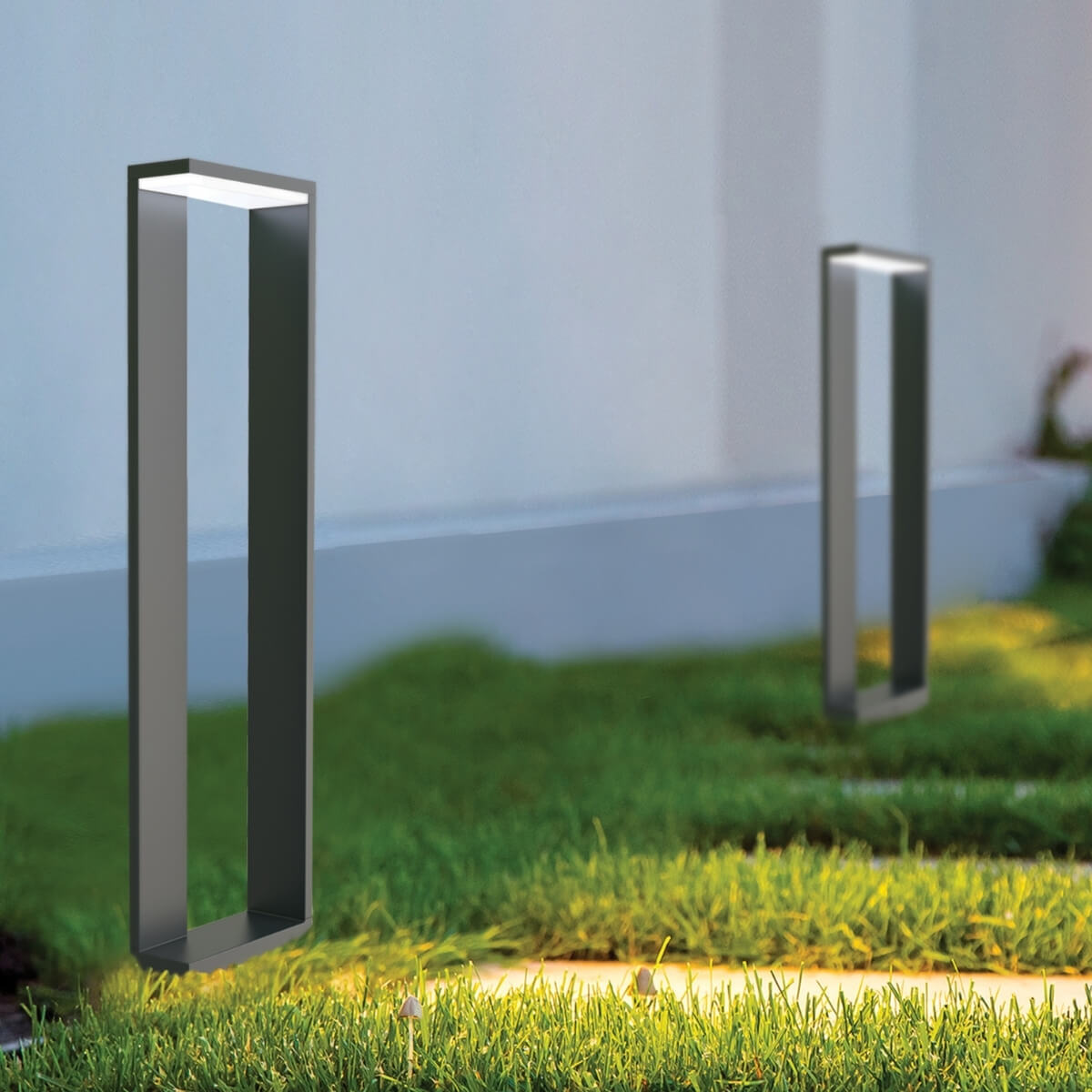 LED lauko šviestuvas 9W – grafito spalvos