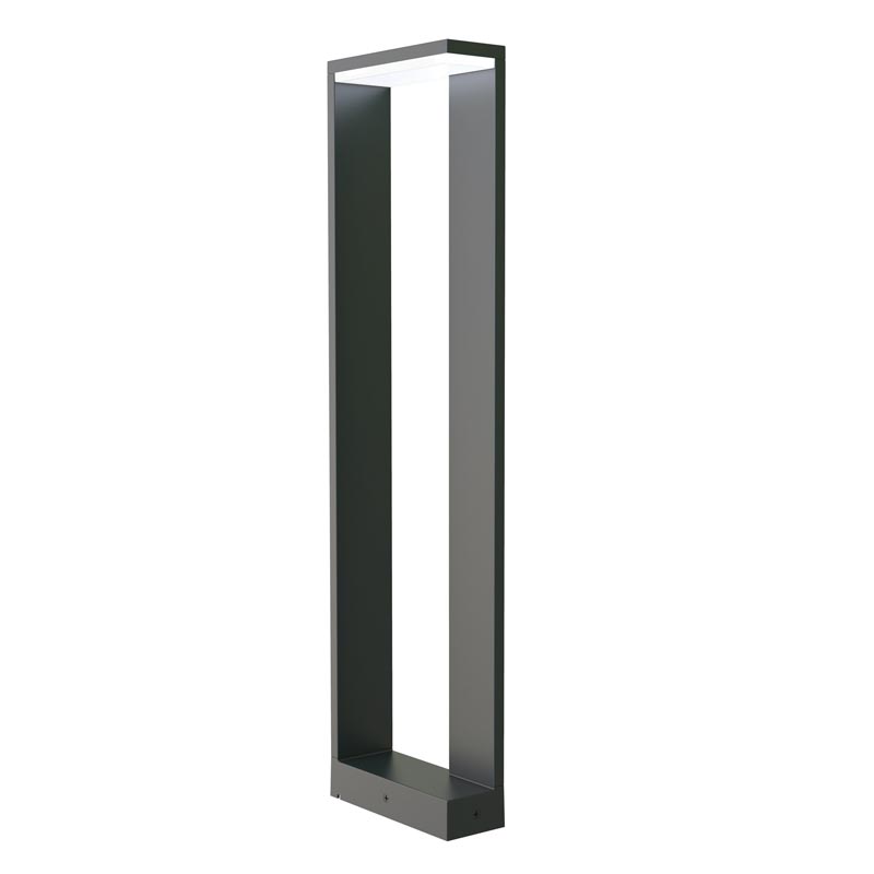 LED lauko šviestuvas 9W – grafito spalvos