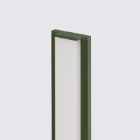 Sieninis šviestuvas 90 cm – linijinis, alyvuogių žalias, LED - Nuotrauka 6