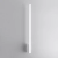 Sieninis šviestuvas 90 cm – linijinis, baltas, LED 4000K - Nuotrauka 3