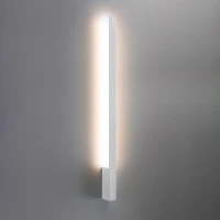 Sieninis šviestuvas 90 cm / 17W – linijinis, baltas, šilta šviesa - Nuotrauka 1