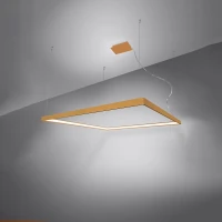 Pendant light 65W – square, gold, CRI98 - Image 5