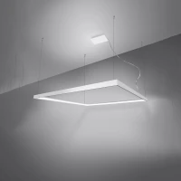 Pendant light 110 cm – square, white, CRI98 LED - Image 4