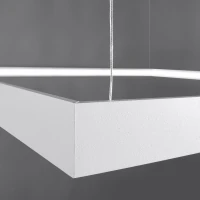 Pendant light 110 cm – square, white, CRI98 LED - Image 5
