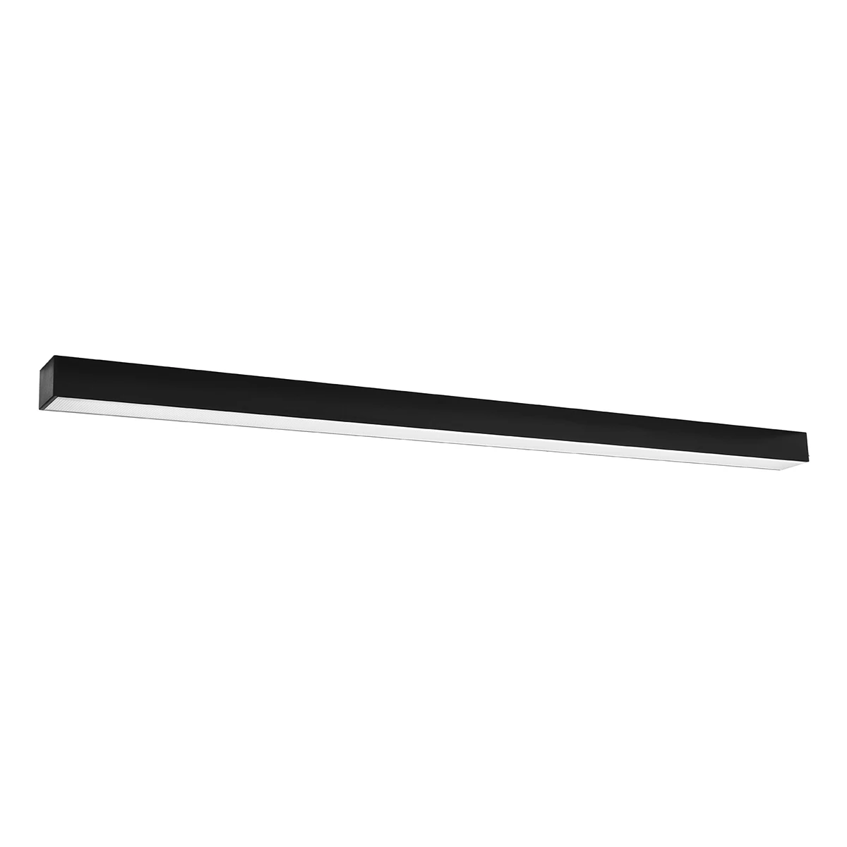 Ceiling light 118 cm / 28W – linear, black, CRI90