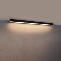 Ceiling light 118 cm / 28W – linear, black, CRI90 - Image 1