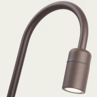 LED lauko šviestuvas 6W – Įsmeigiamas, tamsiai ruda - Nuotrauka 3
