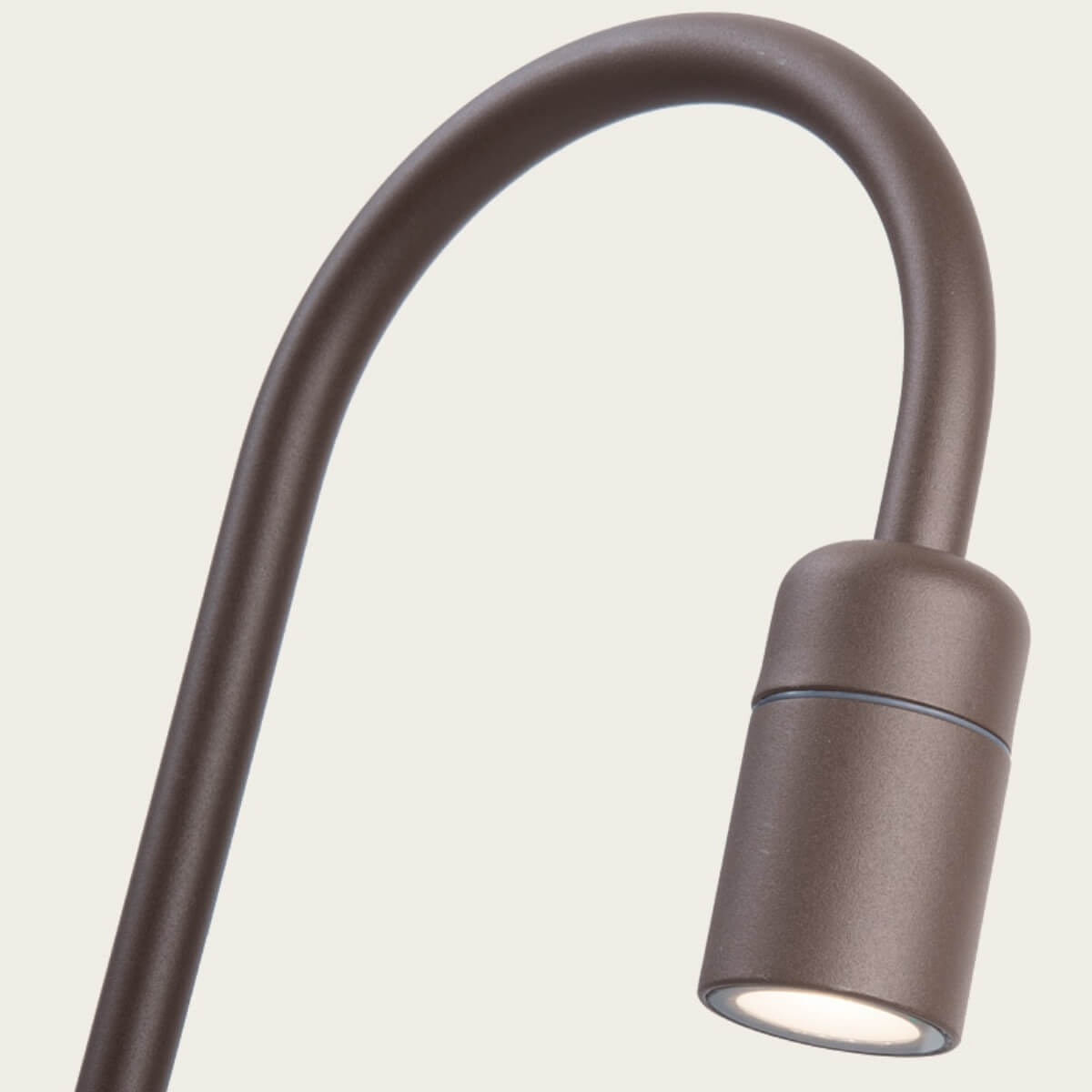LED lauko šviestuvas 6W – Įsmeigiamas, tamsiai ruda - Nuotrauka 3