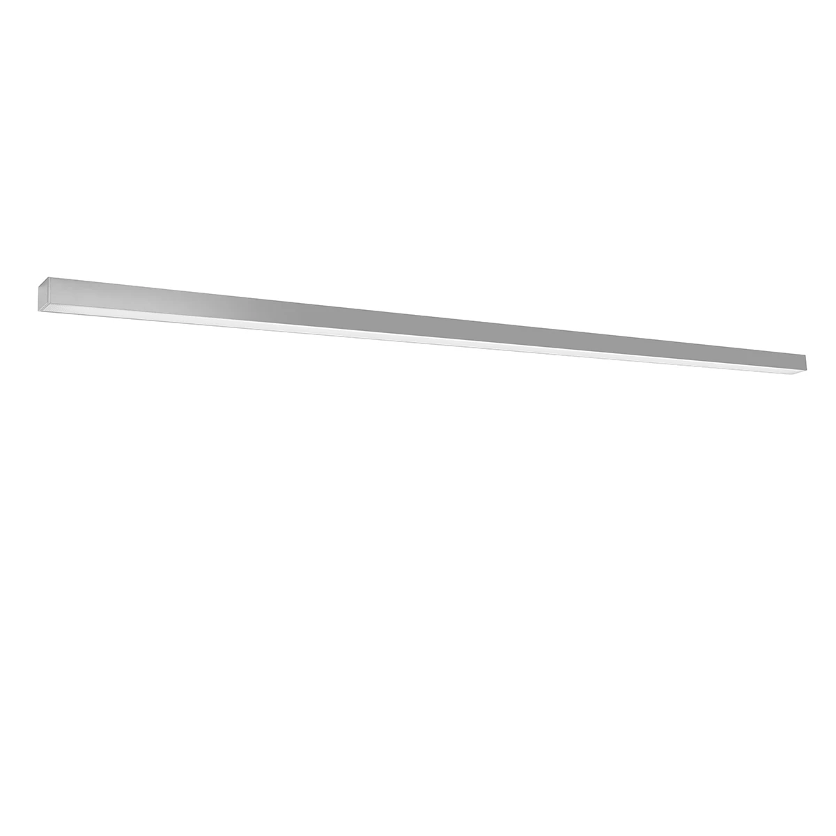 Lubinis LED šviestuvas 200 cm – linijinis, pilkas, CRI90