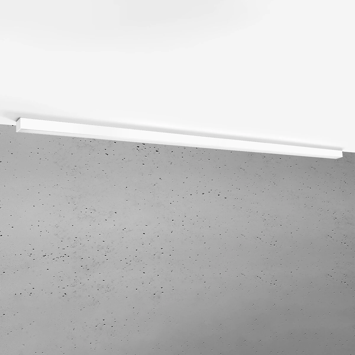 Lubinis šviestuvas 200 cm/50W – linijinis, baltas, CRI90