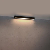 Lubinis LED šviestuvas 67 cm – linijinis, juodas, CRI90 - Nuotrauka 1