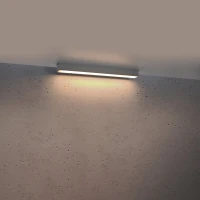 Ceiling LED light 67 cm – linear, grey, CRI90 - Image 1