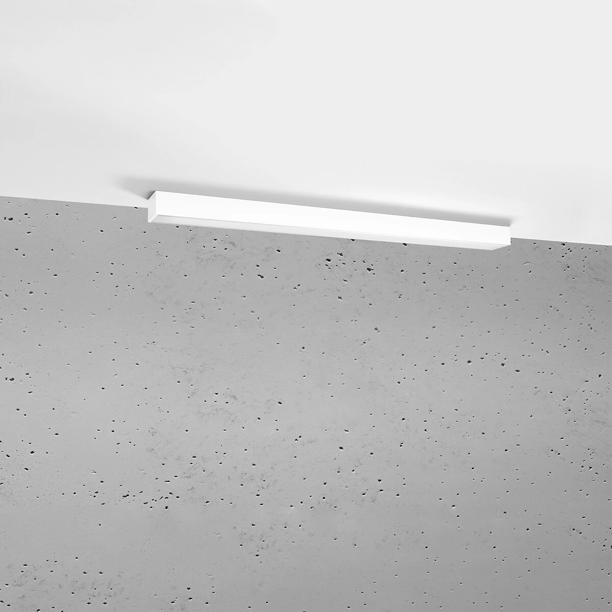 Lubinis LED šviestuvas 90 cm / 24W – linijinis, baltas, CRI90