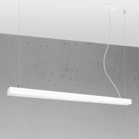 Pendant lamp 118 cm/28W – linear, white, CRI90 - Image 3
