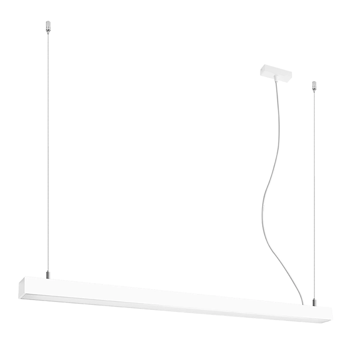 Pendant LED light 118 cm – linear, white, CRI90