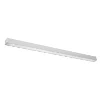 Sieninis šviestuvas 118 cm – linijinis, pilkas, CRI90 - Nuotrauka 2
