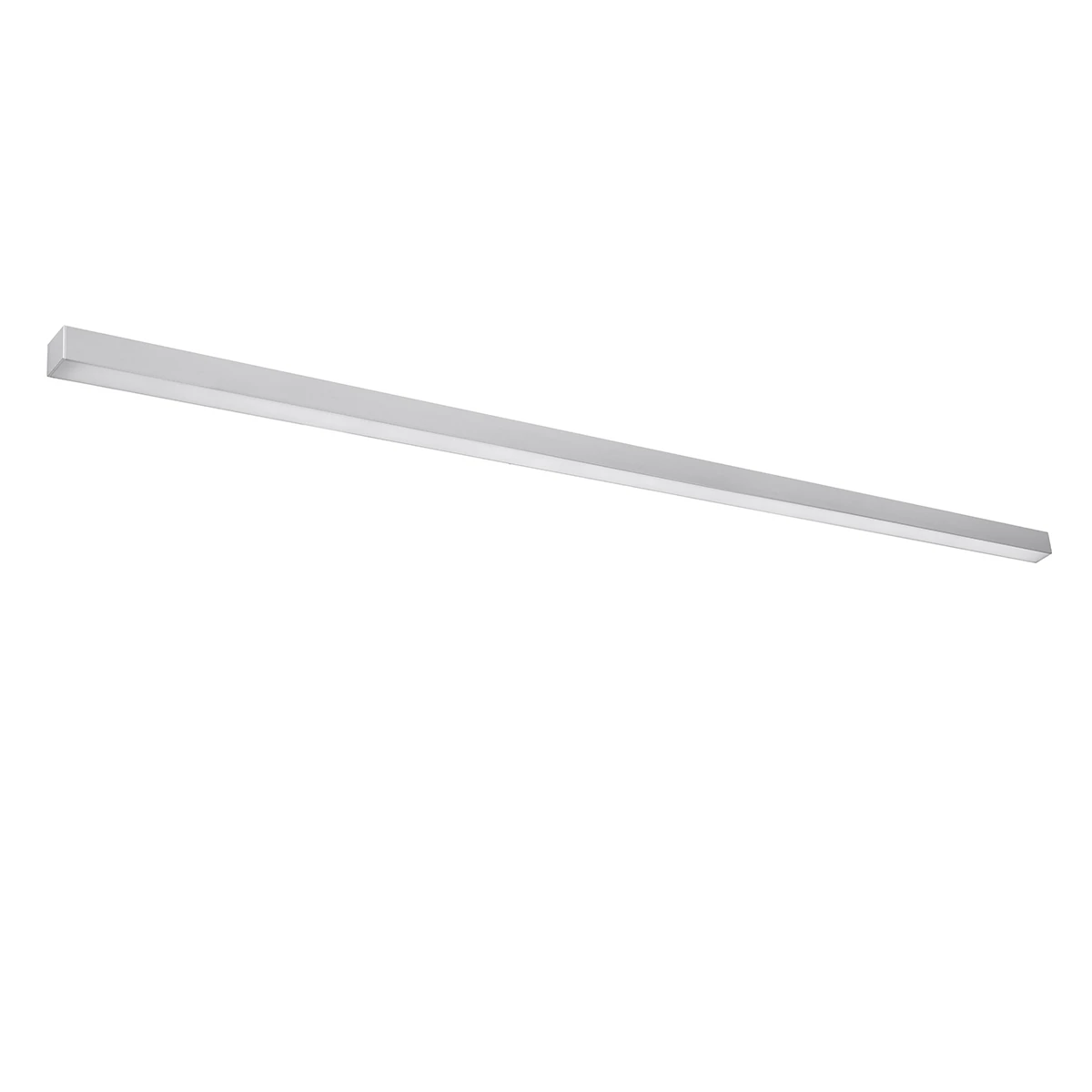 Sieninis šviestuvas 200 cm – linijinis, pilkas, CRI90