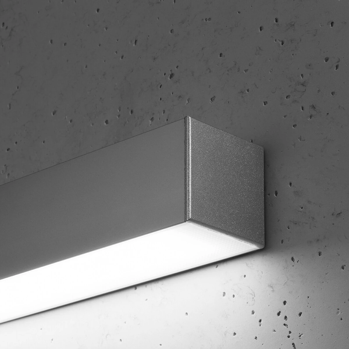 Wall light 200 cm / 50W – linear, grey, CRI90