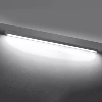 Wall light 200 cm / 50W – linear, grey, CRI90 - Image 1