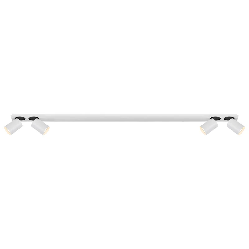 Surface Ceiling Spot 4xGU10 5W Sandy White-Black