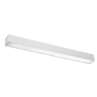 Wall lamp 67 cm – linear, grey, warm LED light - Image 2
