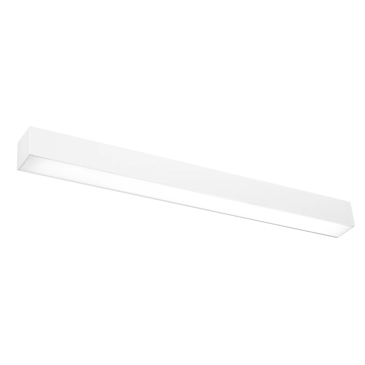 LED wall light 67 cm/16W – linear, white, opal diffuser