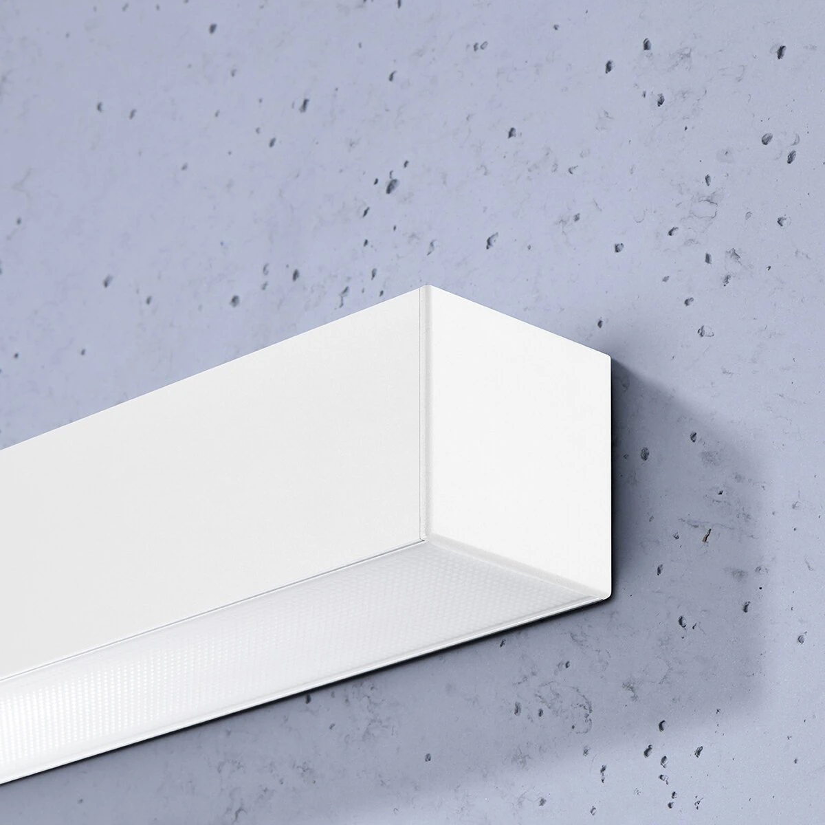 Sieninis šviestuvas 67 cm – linijinis, baltas, šilta LED šviesa