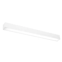Sieninis šviestuvas 67 cm – linijinis, baltas, šilta LED šviesa - Nuotrauka 2