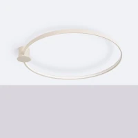 Ceiling lamp 47W – round LED loop, beige, CRI93 - Image 3
