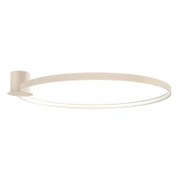 Ceiling lamp 47W – round LED loop, beige, CRI93 - Image 2