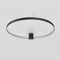 Ceiling lamp 47W – round ring, black, 3000K - Image 5