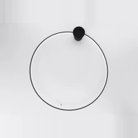 Ceiling lamp 47W – round ring, black, 3000K - Image 6
