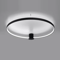 Ceiling lamp 47W – round, black, CRI98 - Image 6