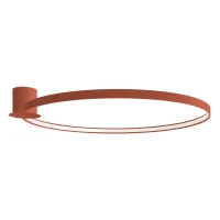 Ceiling lamp 47W – ring shape, red ochre, CRI93 - Image 2