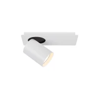 Ceiling Light 5W max Sandy White-Black, 18x8.5 cm - Image 1
