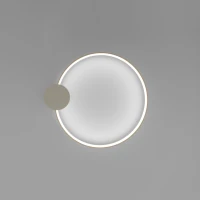 Ceiling LED lamp 55 cm – round, beige, CRI98 - Image 7