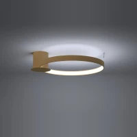 Lubinis šviestuvas 55 cm – apvalus, aukso spalvos, CRI98 LED - Nuotrauka 4