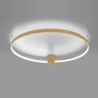 Lubinis šviestuvas 55 cm – apvalus, aukso spalvos, CRI98 LED - Nuotrauka 5