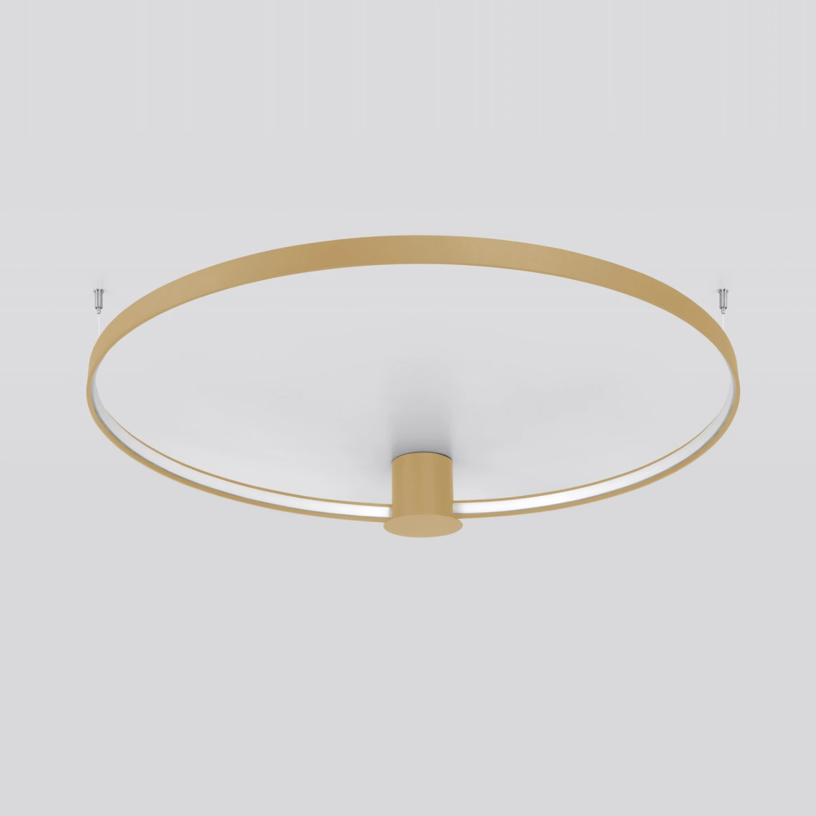 Lubinis šviestuvas 55 cm – apvalus, aukso spalvos, CRI98 LED
