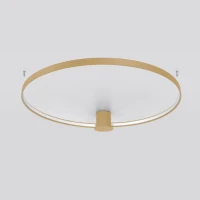 Lubinis šviestuvas 55 cm – apvalus, aukso spalvos, CRI98 LED - Nuotrauka 1