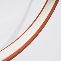 Ceiling lamp 55 cm – ring shape, red ochre, 24W LED - Image 5