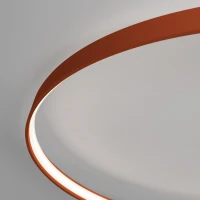 Lubinis šviestuvas 55 cm – žiedas, raudona, CRI98 - Nuotrauka 8
