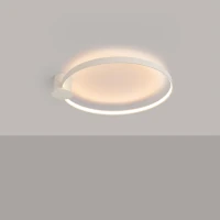 Lubinis šviestuvas 33W – žiedas, smėlio, šilta LED šviesa - Nuotrauka 4