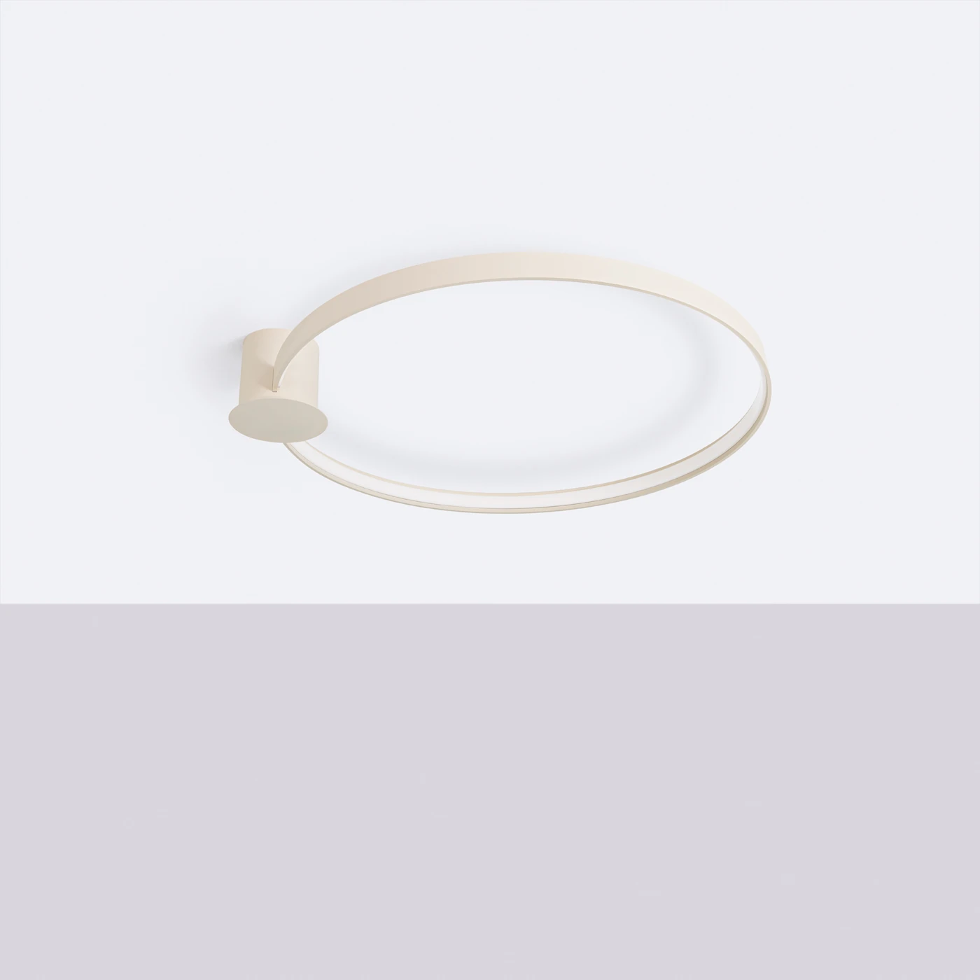 Ceiling lamp 33W – ring, beige, CRI98 LED