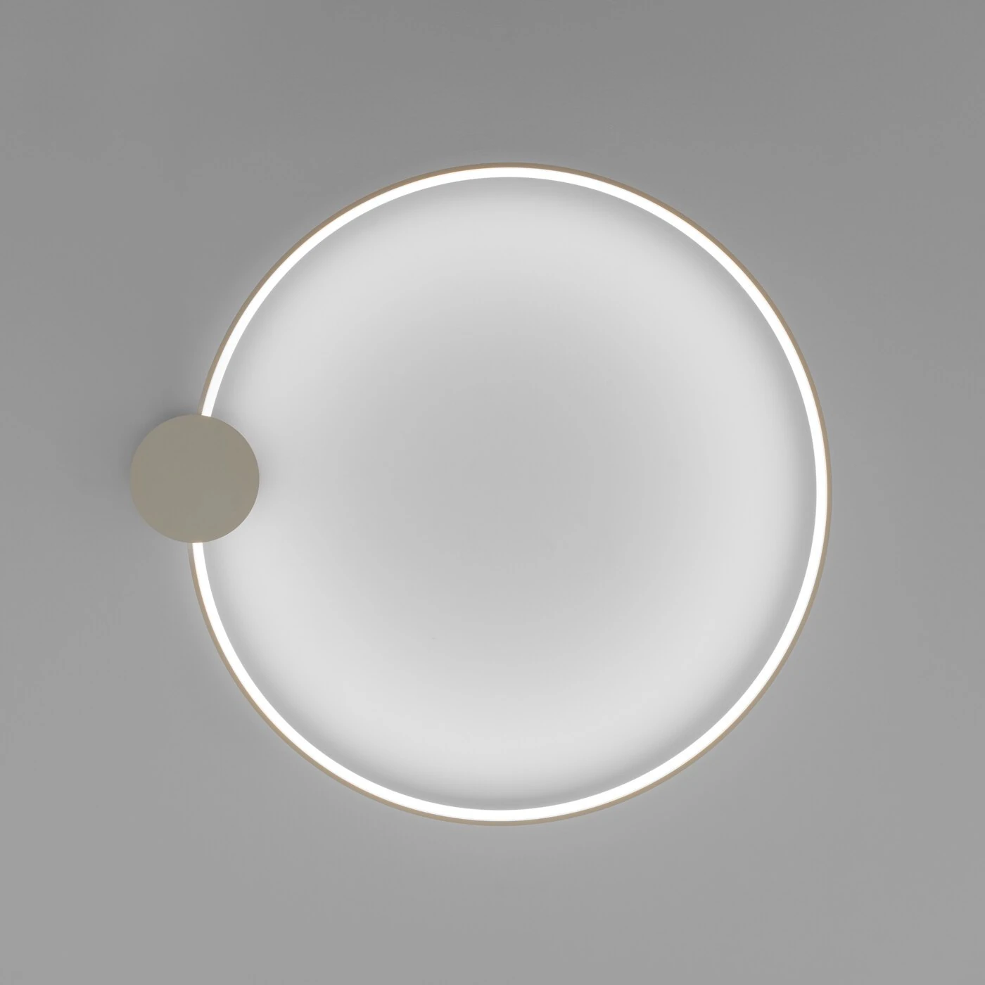 Ceiling lamp 33W – ring, beige, CRI98 LED