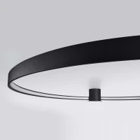 Ceiling lamp 33W – round ring, black, CRI93 - Image 3