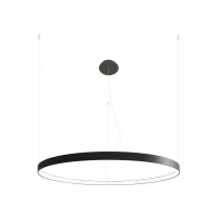Pakabinamas šviestuvas RIO 110 cm – apvalus, juodas, CRI98 - Nuotrauka 2